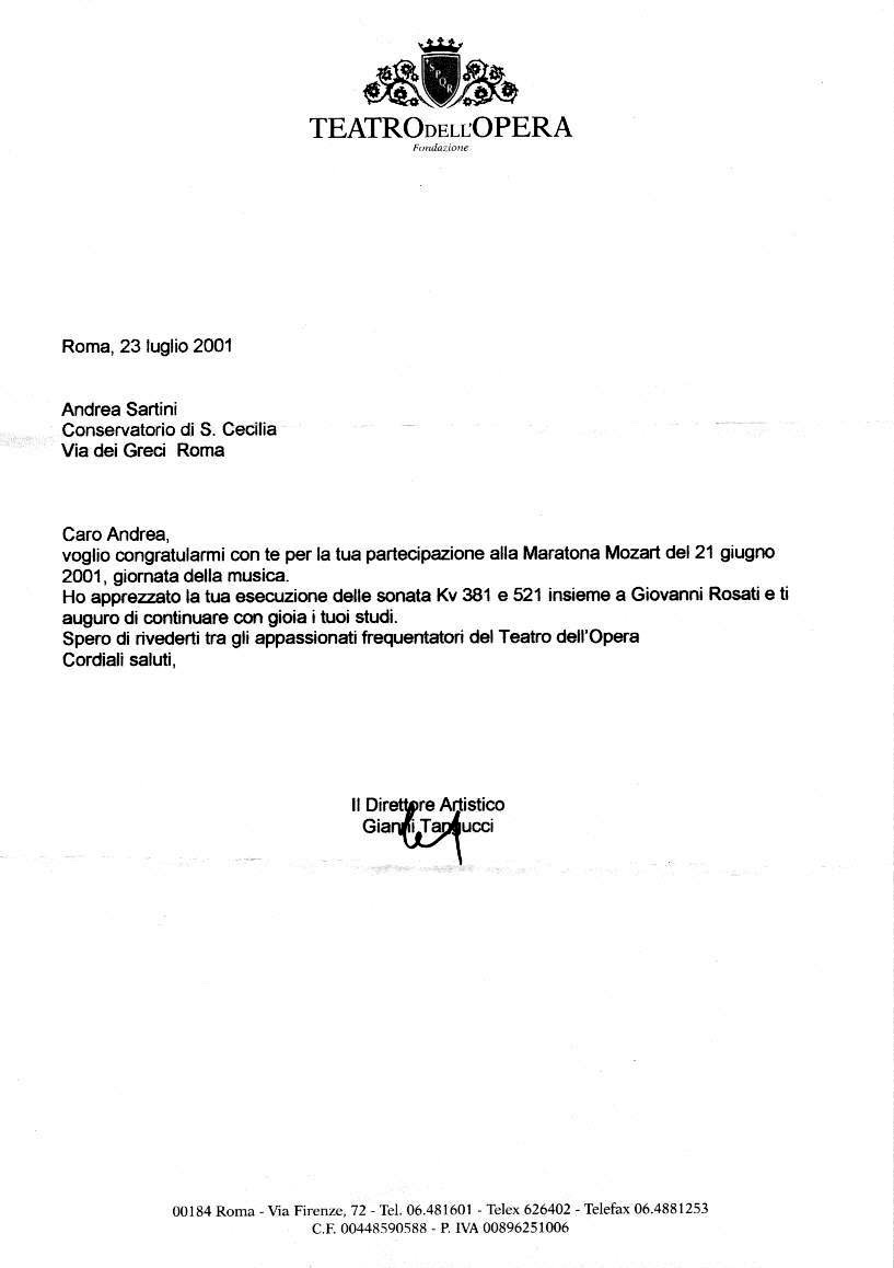 23 luglio 2001