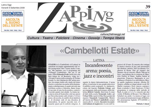 5 settembre 2008